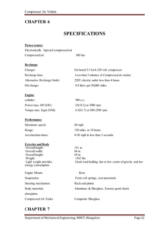 Compressed air vehicle report | DOCX