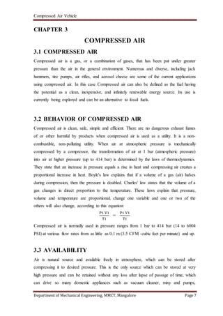 Compressed air vehicle report | DOCX