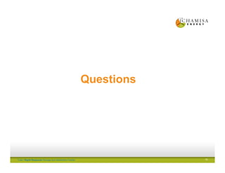 Tulia I Rapid Response Storage and Generation Facility 15
Questions
 