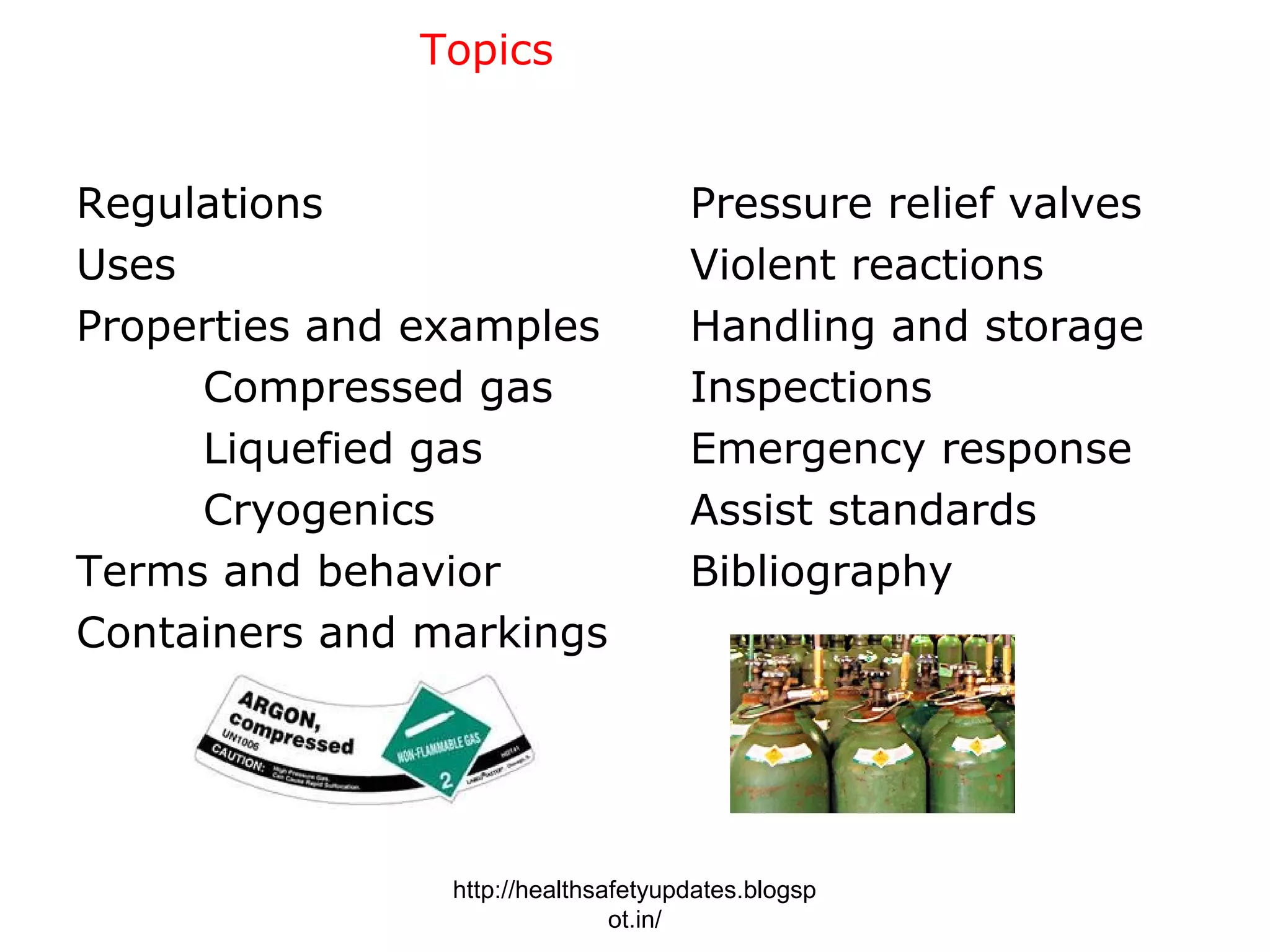 Compressed gas safety | PPT