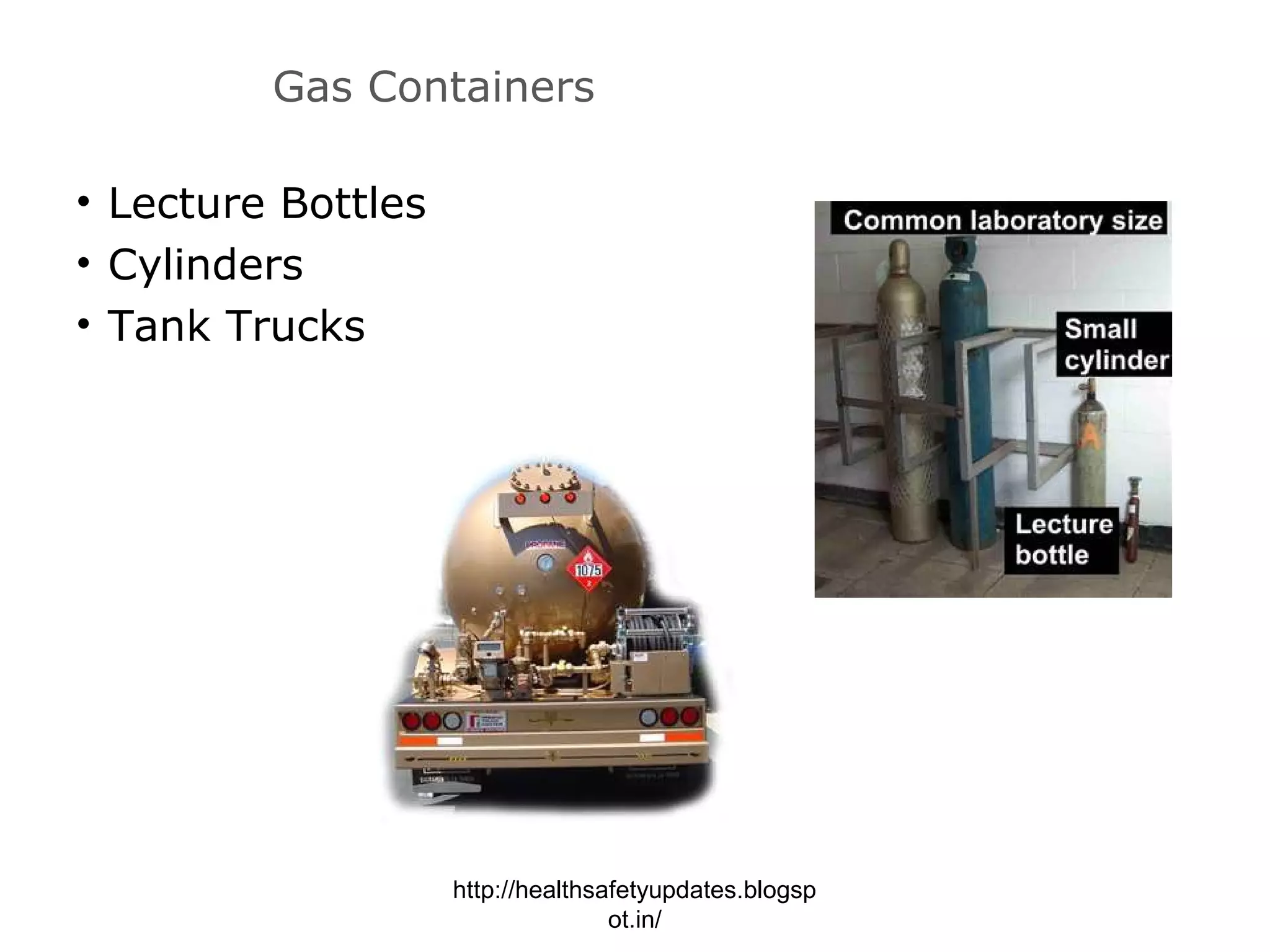 Compressed gas safety PPT