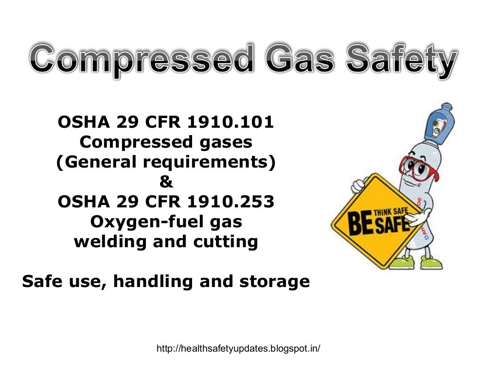 Compressed gas safety