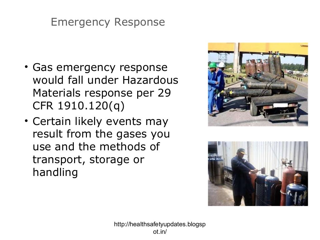Compressed gas safety