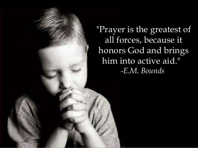 great quotes of great men on prayer