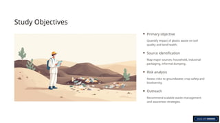 Impact of Plastic Waste on Land Pollution and Soil Health: Challenges ...