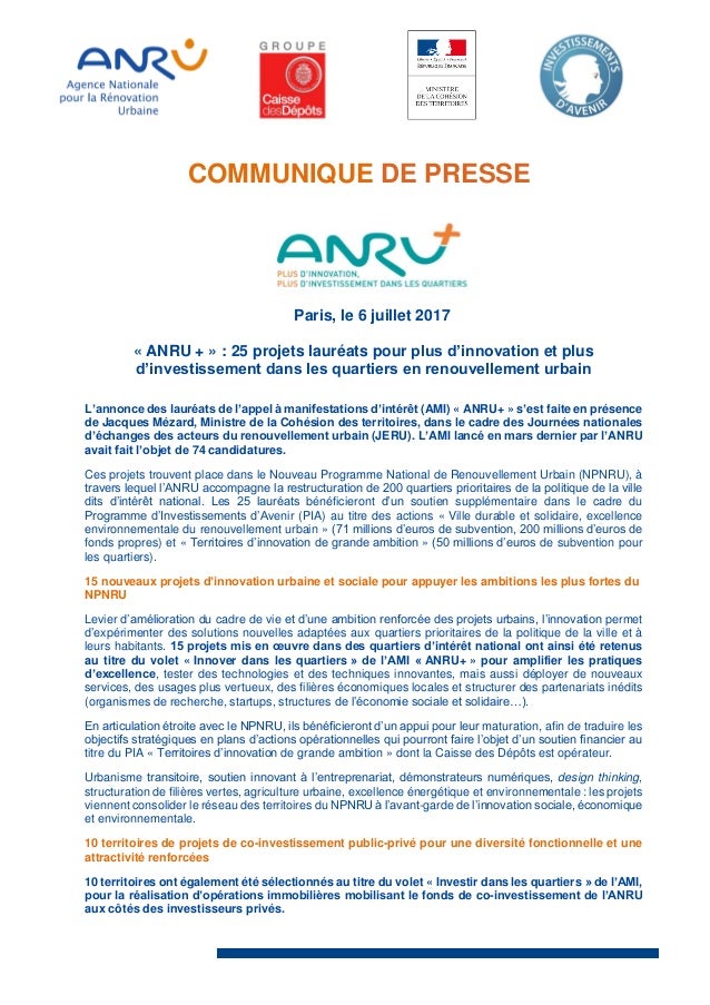 rénovation urbaine innovation
