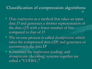 Compressionbasics | PPT