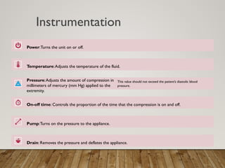 Compression On Instruments Guide Compression devices electrotherapy...... | PPTX