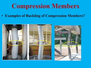 Compression Members 1 for Steel Structures | PDF