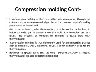 COMPRESSION MOULD DESIGN cipet jaipur .pptx