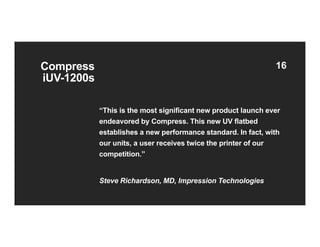 Compress iUV-1200s Competition Review