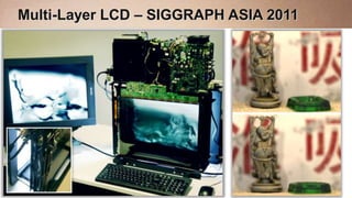Multi-Layer LCD – SIGGRAPH ASIA 2011
 
