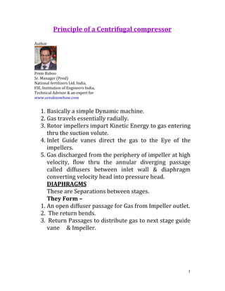 Compressor Running Principles Compressor fundamentals | PDF