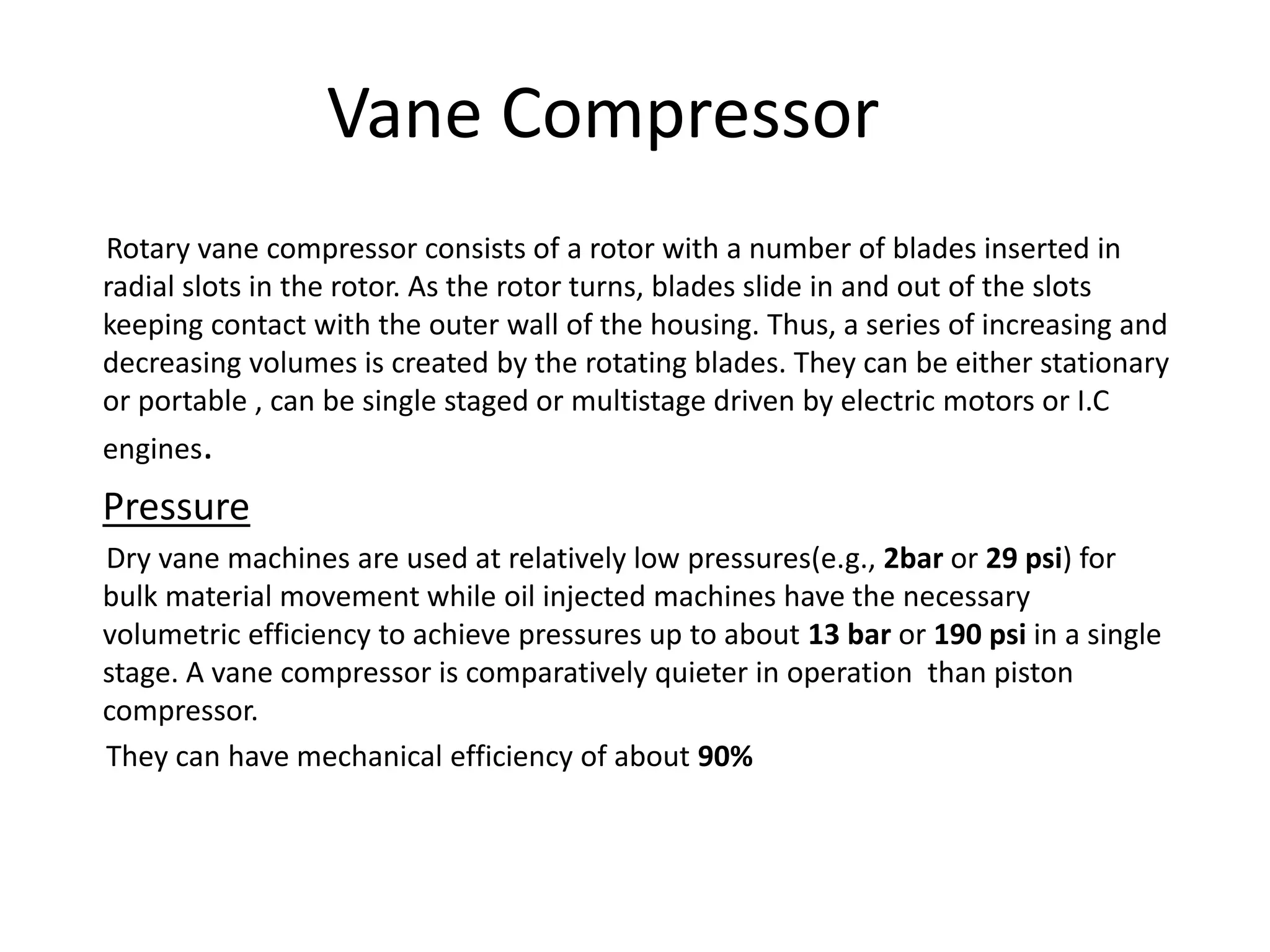 Compressor and Types | PPTX