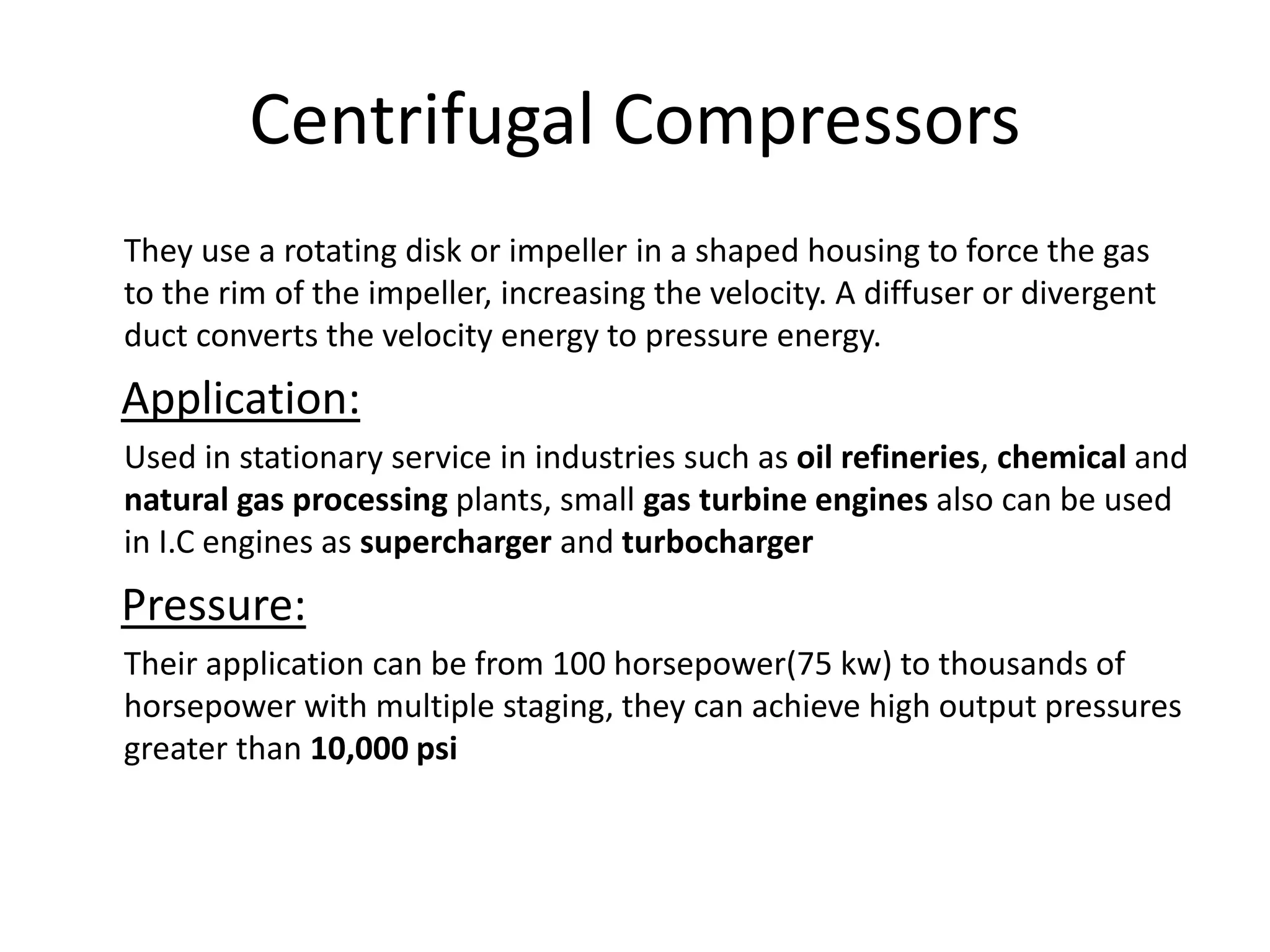 Compressor and Types | PPTX