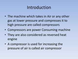 Compressors | PPTX
