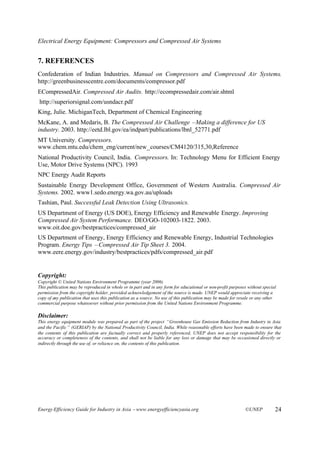 Compressors and compressed air systems | PDF