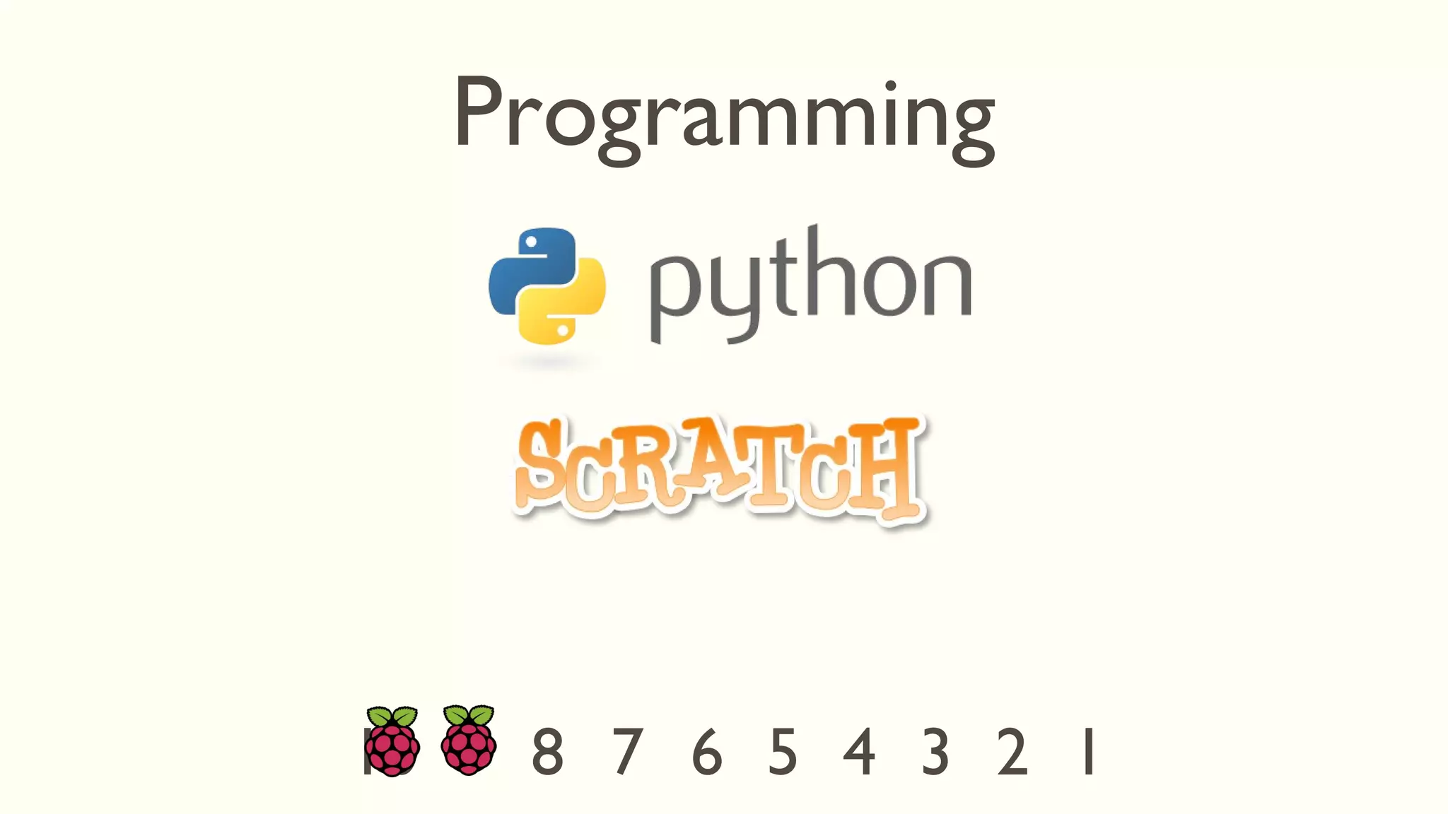 12345678910
Programming
 