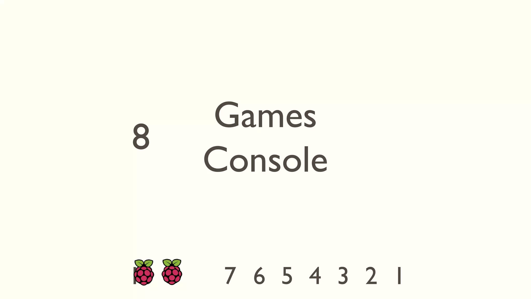 8
Games
Console
1234567910
 