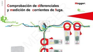 PLC
Madrid
©
Comprobación de diferenciales
y medición de corrientes de fuga.
M
E
G
G
E
R
 