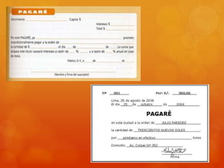 Comprobantes de contabilidad