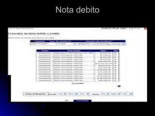 Nota debitoNota debito
 