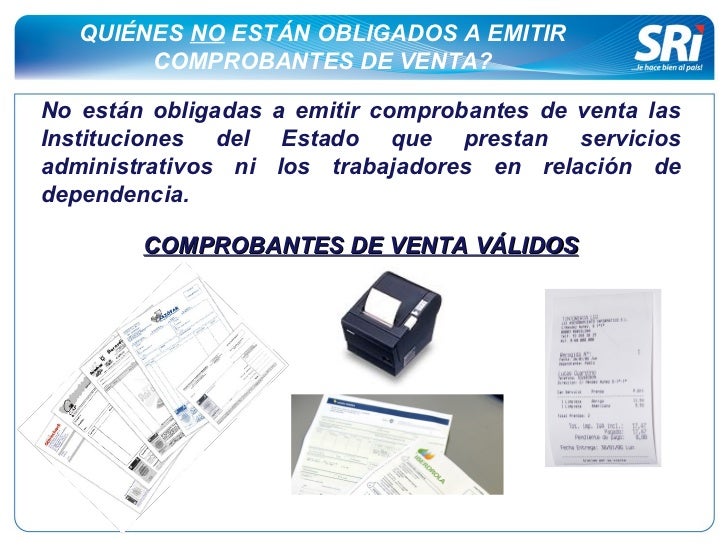 Resultado de imagen para Comprobantes de venta QUE SON