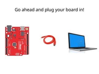 Go ahead and plug your board in!
 