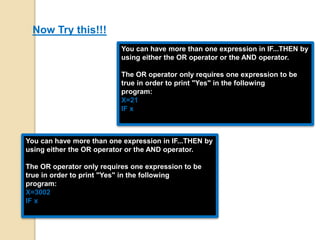 The Knowledge of QBasic | PPT