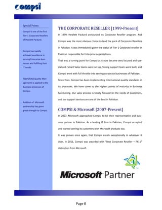 Compsi Corporate Profile , compsi online | PDF