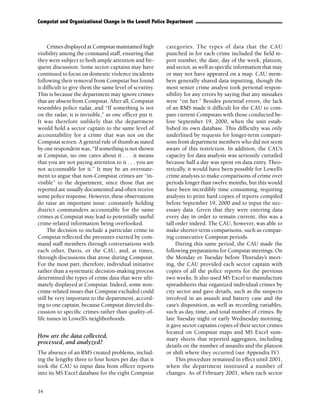Compstat challenges and opportunities | PDF