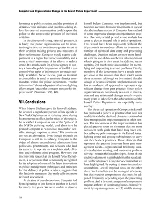 Compstat challenges and opportunities | PDF