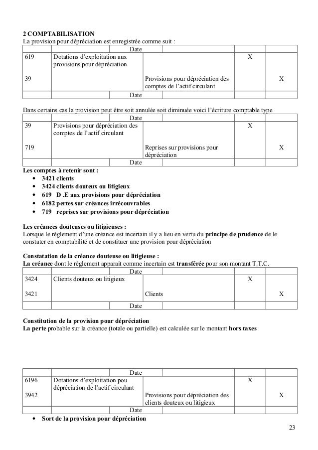 Enregistrement comptable chèque non encaissé