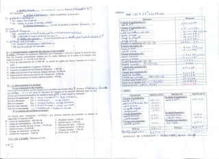 Comptabilité 1ére année lycée