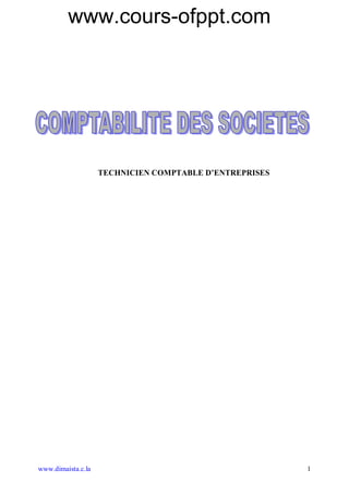 www.cours-ofppt.com 
TECHNICIEN COMPTABLE D’ENTREPRISES 
www.dimaista.c.la 1 
 