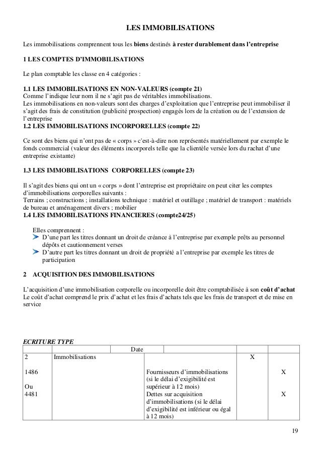 Comptabilite Generale