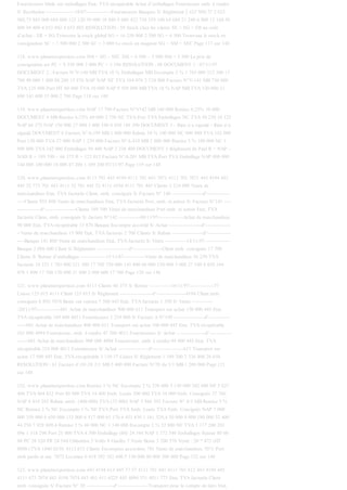 Fournisseurs Malis sur emballages Etat, TVA récupérable Achat d’emballages Fournisseur emb. à rendre
S/ Restitution ----------------18/07--------------Fournisseurs Banques S/ Règlement 2 623 980,75 2 623
980,75 885 000 684 000 123 120 50 000 18 880 9 000 423 738 359 100 64 688 21 240 6 000 11 160 56
000 94 400 4 653 802 4 653 802 RESOLUTION : 59 Stock chez les clients SE = SG = ER au coût
d’achat ; ER = SG Trouvons le stock global SG = 16 250 000 2 500 SG = 6 500 Trouvons le stock en
consignation SC = 7 500 000 2 500 SC = 3 000 Le stock en magasin SG = SM + SEC Page 117 sur 148
118. www.planeteexpertises.com SM = SG – SEC SM = 6 500 – 3 000 SM = 3 500 Le prix de
consignation est PC = 9 558 000 3 000 PC = 3 186 RESOLUTION : 60 DOCUMENT 1 : 07/11/97
DOCUMENT 2 : Facture N°V-140 MB TVA 18 % Emballages MB Escompte 2 % 1 785 000 312 300 17
700 90 000 1 800 88 200 15 876 NAP NAP NF TVA 104 076 2 124 000 Facture N°V-141 MB 750 000
TVA 135 000 Port HT 60 000 TVA 10 000 NAP 9 558 000 MB TVA 18 % NAP MB TVA 120 000 21
600 141 600 15 000 2 700 Page 118 sur 148
119. www.planeteexpertises.com NAP 17 700 Facture N°V142 MB 160 000 Remise 6,25% 10 000
DOCUMENT 4 MB Remise 6,25% 60 000 3 750 NC TVA Port TVA Emballages NC TVA 56 250 10 125
NAP 66 375 NAP 150 000 27 000 3 000 540 8 850 189 390 DOCUMENT 3 - Rien n’a signalé - Rien n’a
signalé DOCUMENT 6 Facture N°A-199 MB 1 000 000 Rabais 10 % 100 000 NC 900 000 TVA 162 000
Port 150 000 TVA 27 000 NAP 1 239 000 Facture N°A-410 MB 2 000 000 Remise 5 % 100 000 NC 1
900 000 TVA 342 000 Emballages 94 400 NAP 2 336 400 DOCUMENT 5 Règlement de Paul R = NAP –
NAD R = 189 390 – 66 375 R = 123 015 Facture N°A-201 MB TVA Port TVA Emballage NAP 800 000
144 000 100 000 18 000 47 200 1 109 200 07/11/97 Page 119 sur 148
120. www.planeteexpertises.com 4111 701 443 4194 4111 701 443 7071 4111 701 7071 443 4194 601
445 52 773 701 443 4111 52 701 443 52 4111 4194 4111 701 443 Clients 2 124 000 Vente de
marchandises Etat, TVA facturée Client, emb. consignés S/ Facture N° 140 -----------------d°-------------
----Clients 955 800 Vente de marchandises Etat, TVA facturée Port, emb. et autres S/ Facture N°141 ----
-------------d°-----------------Clients 189 390 Vente de marchandises Port emb. et autres Etat, TVA
facturée Client, emb. consignés S/ facture N°142 ------------09/11/97--------------Achat de marchandises
90 000 Etat, TVA récupérable 15 876 Banque Escompte accordé S/ Achat ------------------d°--------------
--Vente de marchandises 15 000 Etat, TVA facturée 2 700 Clients S/ Rabais -----------------d°-------------
----Banque 141 800 Vente de marchandises Etat, TVA facturée S/ Vente ------------14/11/97--------------
Banque 2 088 600 Client S/ Règlement ------------------d°----------------Client emb. consignés 17 700
Clients S/ Retour d’emballages --------------15/11/67------------Vente de marchandises 56 250 TVA
facturée 10 125 1 785 000 321 300 17 700 750 000 145 800 60 000 150 000 3 000 27 540 8 850 104
076 1 800 17 700 120 000 21 800 2 088 600 17 700 Page 120 sur 148
121. www.planeteexpertises.com 4111 Clients 66 375 S/ Retour ------------16/11/97--------------57
Caisse 123 015 4111 Client 123 015 S/ Règlement ------------------d°----------------4194 Client emb.
consignés 8 850 7074 Bonis sur reprise 7 500 443 Etat, TVA facturée 1 350 S/ Vente ------------
-20/11/97-------------601 Achat de marchandises 900 000 611 Transport sur achat 150 000 445 Etat,
TVA récupérable 189 000 4011 Fournisseurs 1 239 000 S/ Facture A N°199 -----------------d°------------
-----601 Achat de marchandises 800 000 611 Transport sur achat 100 000 445 Etat, TVA récupérable
162 000 4094 Fournisseur, emb. à rendre 47 200 4011 Fournisseurs S/ Achat ----------------d°------------
------601 Achat de marchandises 900 000 4094 Fournisseur, emb. à rendre 94 400 445 Etat, TVA
récupérable 324 000 4011 Fournisseurs S/ Achat -----------------d°-----------------611 Transport sur
achat 17 500 445 Etat, TVA récupérable 3 150 57 Caisse S/ Règlement 1 109 200 2 336 400 20 650
RESOLUTION : 61 Facture d’AV-20 2/1 MB 5 400 000 Facture N°20 du 3/1 MB 1 200 000 Page 121
sur 148
122. www.planeteexpertises.com Remise 5 % NC Escompte 2 % 270 000 5 130 000 102 600 NF 5 027
400 TVA 904 832 Port 80 000 TVA 14 400 Emb. Loués 300 000 TVA 54 000 Emb. Consignés 37 760
NAP 6 418 392 Rabais antér. (400 000) TVA (72 000) NAP 5 946 392 Facture N° 8/1 MB Remise 5 %
NC Remise 2 % NC Escompte 1 % NF TVA Port TVA Emb. Loués TVA Emb. Consignés NAP 7 000
000 350 000 6 650 000 133 000 6 517 000 65 170 6 451 830 1 161 329,4 50 000 9 000 180 000 32 400
44 250 7 928 809,4 Remise 5 % 60 000 NC 1 140 000 Escompte 2 % 22 800 NF TVA 1 117 200 201
096 1 318 296 Port 25 000 TVA 4 500 Emballage (60) 24 544 NAP 1 372 340 Emballages Retour 80 60
60 PC 28 320 PR 24 544 Utilisation 5 Volés 8 Gardés 7 Vente Bonis 3 200 576 Vente : 20 * 472 (HT
8000 (TVA 1440 02/01 4111 673 Clients Escomptes accordées 701 Vente de marchandises 7071 Port
emb perdu et aut. 7073 Location 6 418 392 102 600 5 130 000 80 000 300 000 Page 122 sur 148
123. www.planeteexpertises.com 443 4194 613 445 57 57 4111 701 443 4111 701 612 443 4194 445
4111 673 7074 443 4194 7074 443 601 611 6225 445 4094 531 4011 773 Etat, TVA facturée Client
emb. consignés S/ Facture N° 20 ---------------d°-----------------Transport pour le compte de tiers Etat,
 
