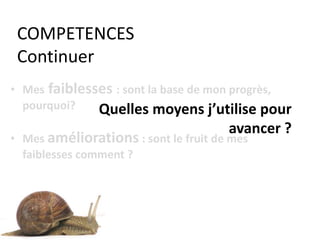 COMPETENCES
Comment les
développer ?
 