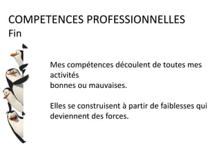 COMPETENCES
Emotions & sentiments
La ‘compréhension’ est l’autre nom
de l’amour.
Si vous ne comprenez pas l’autre,
vous ne pouvez pas aimer.
Thich Nhat Hanh
Plus j’apprends, plus je comprends, plus je sais,
plus j’aime.
 