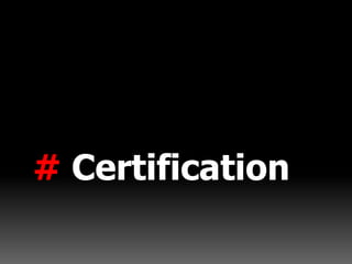 # Certification