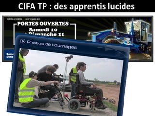 CIFA TP : des apprentis lucides
 