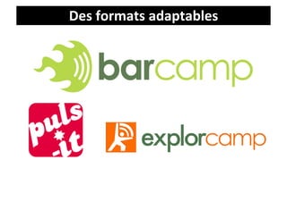 Ken	
  Robinson	
  :	
  l’école	
  tue	
  la	
  créa9vité	
  
         Des	
  formats	
  adaptables	
  
 