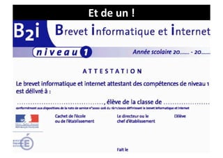 Et	
  de	
  un	
  !	
  
 