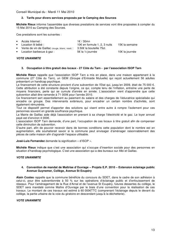 Compte Rendu Gendarmerie Gav