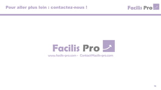 Pour aller plus loin : contactez-nous !
16
www.facilis-pro.com - Contact@facilis-pro.com
 