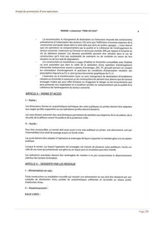 Projet de promotion d’une opération
Page 28
 