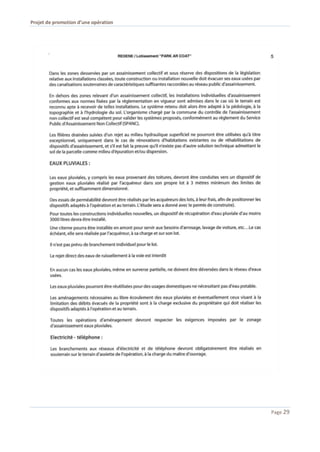 Projet de promotion d’une opération
Page 29
 