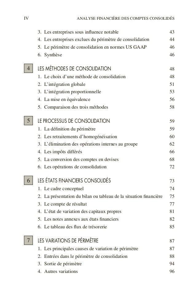 Comptes Consolides En Normes Ifrs