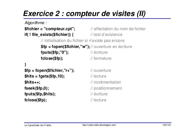 algorithme exercices corrigés - YouTube