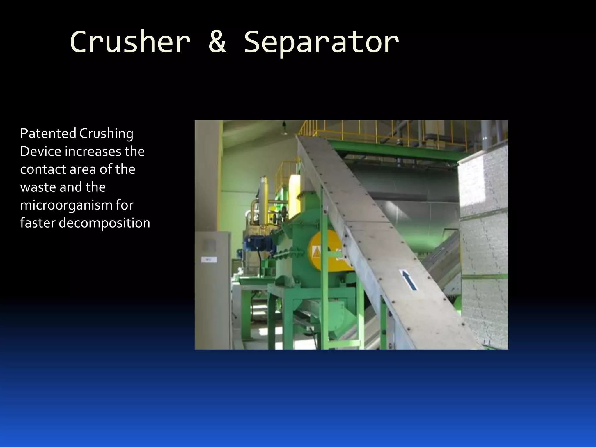 Rotting Landfill ProblemsWhy is it bad for food waste to decompose in a landfill?Rotting food in the landfill releases methane, a green house gas which contributes to global warming. Methane traps 23 times as much heat in the atmosphere as the same amount of Carbon Dioxide (CO2) and the release of methane from landfills accounts for 34 percent of all methane emissions in the U.S., according to the U.S. Environmental Protection Agency. According to the U.S. Department of Agriculture, just over a quarter of the food in the U.S.—about 25.9 million tons—gets thrown away and taken to the landfill every year and the U.S. spends more than $1 billion every year just to dispose of all its food waste.The best solution to solve this problem is for individuals and businesses to compost their food waste. Another solution to dealing with food waste is to use the decomposing organic material to create Biogas, a by-product of anaerobic digestion (AD). AD is a process where organic matter—such as food waste—breaks down in an environment with little or no oxygen, generating a natural gas made up of 60 percent methane and 40 percent CO2. Biogas can be used to provide heat, light and fuel. According to a study by the National Society for Clean Air, biogas-fueled cars could reduce CO2 emissions by 75 to 200 percent compared to cars powered by fossil fuels.